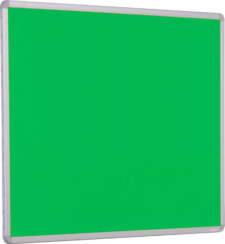 Accents FlameShield Aluminium Framed Noticeboard - Light Green - 900(w) x 600mm(h)