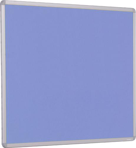 Accents FlameShield Aluminium Framed Noticeboard - Lilac - 900(w) x 600mm(h)