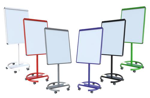 Whether it’s for training, teaching or meetings - easels are a quick, easy and efficient solution for presenting information to a group. With a quality dry wipe surface and sturdy frame, the Ultramate round base mobile easel is ideal for moving from room to room and positioning closer to the audience.  