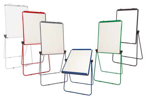 Whether it’s for training, teaching or meetings - easels are a quick, easy and efficient solution for presenting information to a group. With a quality double-sided dry wipe surface and sturdy frame, the Ultramate loop leg easel is quick and easy to store after use.  