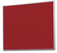 SmartShield Noticeboard - Aluminium Frame - Red - 2400(w) x 1200mm(h)