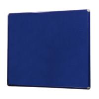 SmartShield Noticeboard - Blue Frame - Blue - 2400(w) x 1200mm(h)