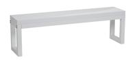 Cube Benches (Set of 2) - White - 430mm height