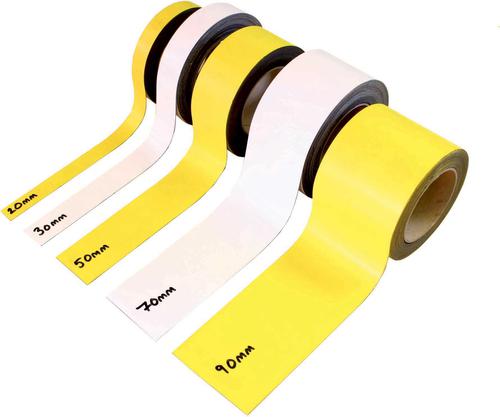 Magnetic Racking Strip - 70mm x 10m (Yellow)
