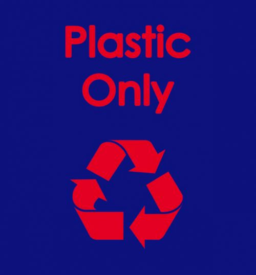 Plastic Only Warehouse Recycling Sack designed to fit most racking systems. Manufactured from durable waterproof polyester, with three strong handles.