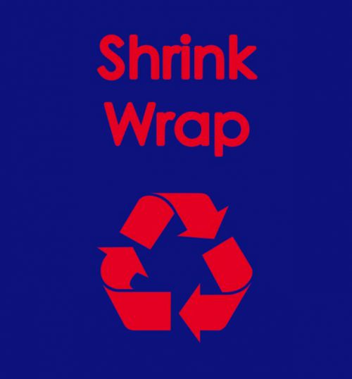 Shrink Wrap Warehouse Recycling Sack designed to fit most racking systems. Manufactured from durable waterproof polyester, with three strong handles.