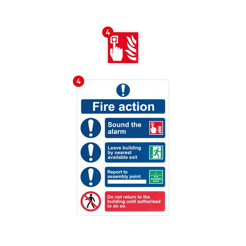 Health And Safety Poster Pack, Non Adhesive 1mm Rigid PVC Board