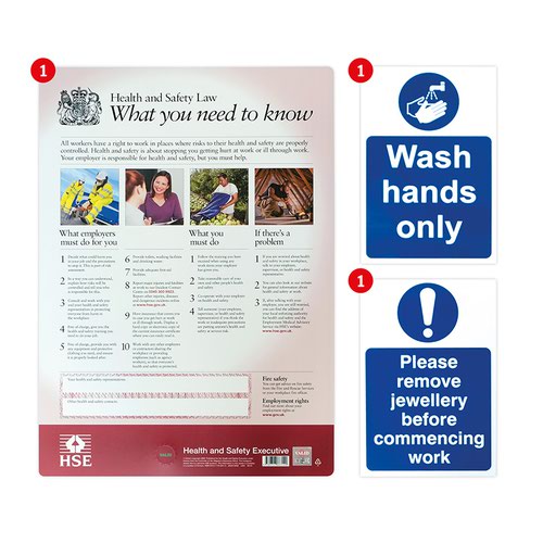 Safety signs are an important part of the catering industry as they help staff and employers conform to safety and hygiene in high risk areas such as food storage and preparation. These signs will help to reduce the risk of accidents, inform staff of potential hazards and prevent cross contamination of food. 