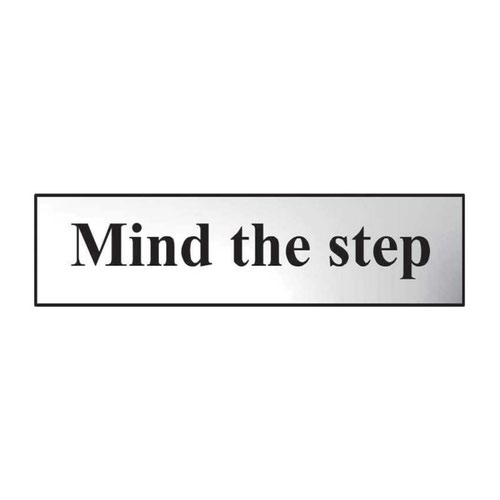 'Mind the step' sign is a 200mm x 50mm architectural mini sign. This sign is a self-adhesive PVC making it easy to apply to a clean dry surface. All our signs conform to the BS EN ISO7010 regulation, ensuring that all graphical safety symbols are consistent and compliant.