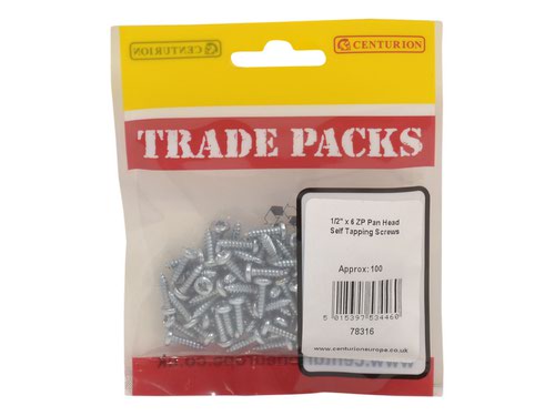 These self tapping screws are predominately used in engineering trades on sheet material, but are now widely used on DIY, ironmongery electrical and plumbing applications