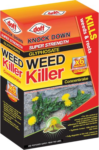 Doff Super Strength Weedkiller 6x80ml Sachets