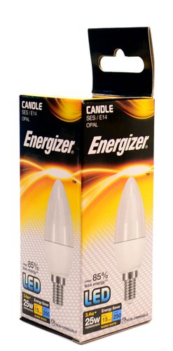 Energizer - LED Bulb - Candle 3.5W 250LM Opal E14 Warm White