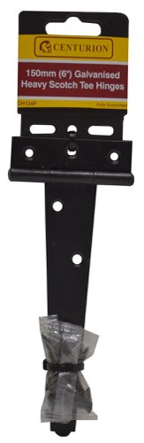 CH134P | These heavy duty galvanised scotch tee hinges are suitable for garden gates and shed doors. - Traditional light duty hinge ideal for sheds, animal hutches or small cabinets. - Suitable for doors up to 10kg. - Available in either epoxy black or Zinc Plated finishes. - Available in 5 sizes.
