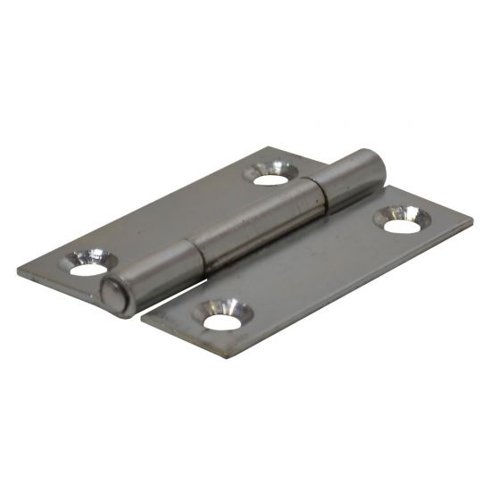 CH177P | A traditional hinge which is commonly used to mount doors and will often require a mortise in the door / cabinet to prevent a gap. - Suitable for medium duty external or internal doors. - Long lasting strength. - 1838 Pattern.