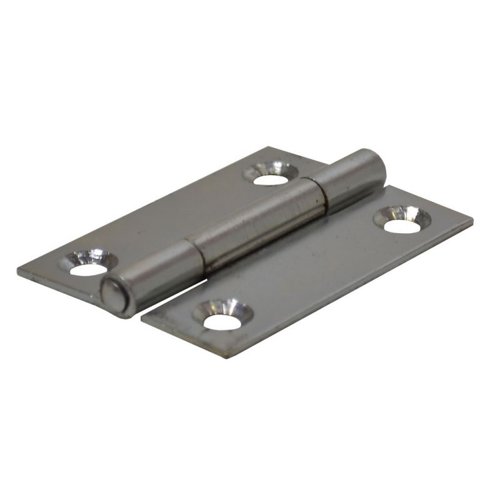 CH178P | A traditional hinge which is commonly used to mount doors and will often require a mortise in the door / cabinet to prevent a gap. - Suitable for medium duty external or internal doors. - Long lasting strength. - 1838 Pattern.