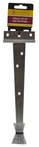 CH191P | These heavy duty galvanised scotch tee hinges are suitable for garden gates and shed doors. - Traditional light duty hinge ideal for sheds, animal hutches or small cabinets. - Suitable for doors up to 10kg. - Available in either epoxy black or Zinc Plated finishes. - Available in 5 sizes.