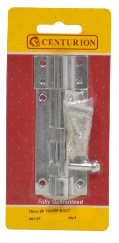 75mm (3in) ZP Tower Bolt