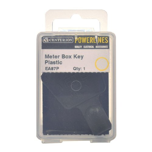 EA87P | For opening meter box.Pack Size: 1 Pre-packed. Manufactured from durable plastic. Hole for attaching to keyrings. Must be bought in mulitples of 20.