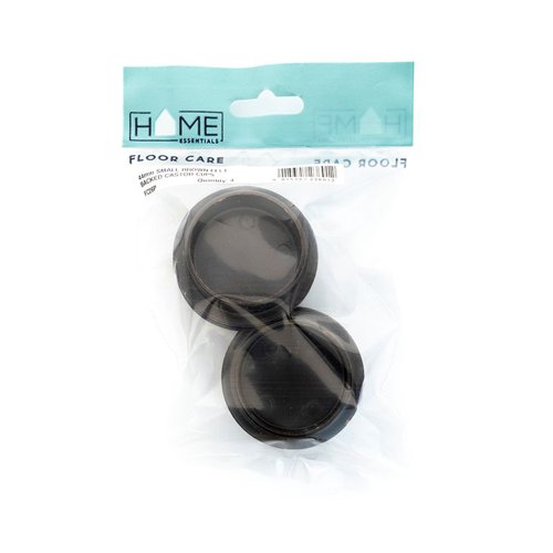 44mm Small Brown Felt Backed Caster Cups  (Pack of 4)