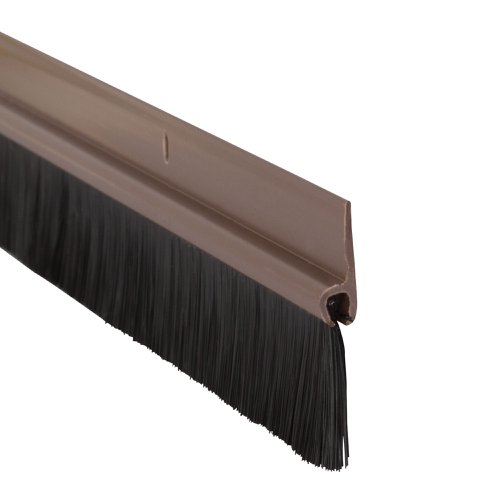 G13301 | Prevent cold air and draughts from gaps at the bottom of doors.Designed to reduce energy consumption and for carpeted or uneven floors to keep draughts out.For Gap Size: 0-19mm.Colour: Brown.