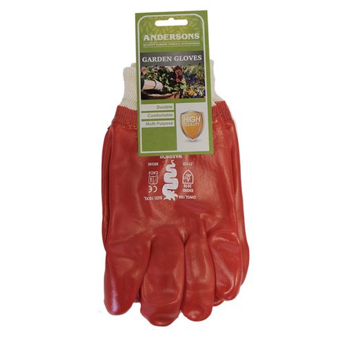 Centurion Red PVC Knit Wrist Gloves X-Large