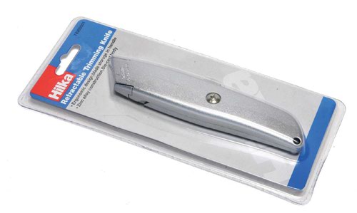 Hilka Retractable Trimming Knife Aluminium (74900001)