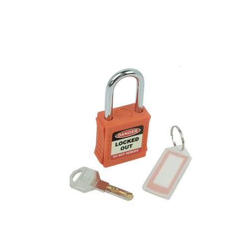 Safety Lockout Padlock - Orange (each)