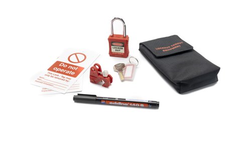 6-Piece Lockout Pouch Kit Lockout / Tagout Products IB1224