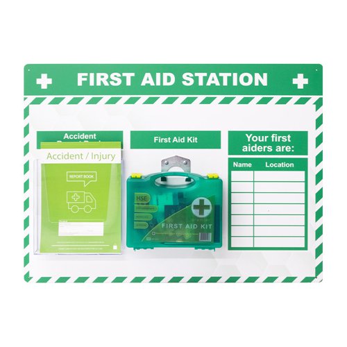 First Aid Station 3, Safety Station, ACP (600mm x 800mm)