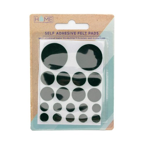Self Adhesive Assorted Felt Pads (Pack of 20)