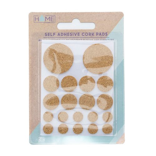 Self Adhesive Assorted Cork Pads (Pack of 20)