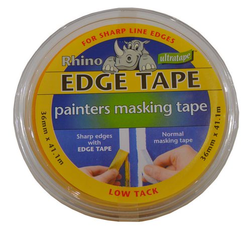 Yellow Edge Masking Tape 36mm x 41.1m