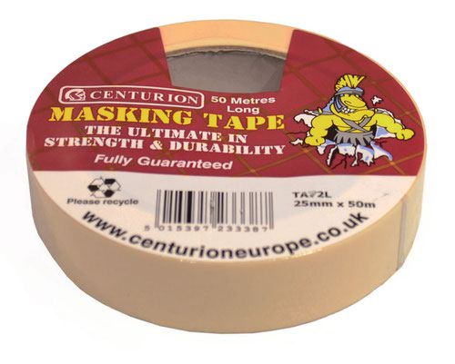 General purpose masking tape ideal for paint masking, car body work etc