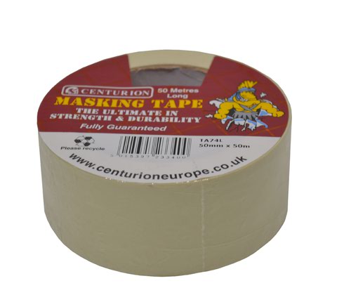 TA74L | General purpose masking tape ideal for paint masking, car body work etc