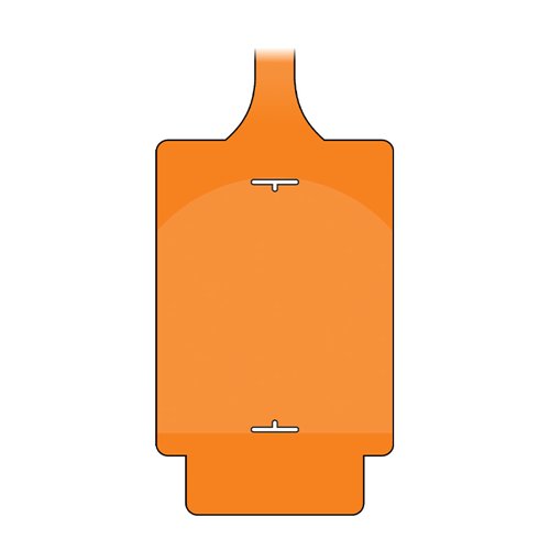 AssetTag Flex - Orange (pk 50 Blank)