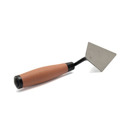 TW10L | A pointing trowel is pointed in shape and designed to shape mortar neatly into the seams of brick, stone and other surface materials. Size: 150mm (6”). These Soft Grip Pointing Trowels are perfect for repairing mortar joints or filling in cavities. Full hardened and tempered carbon steel blade. Soft grip handle for user comfort. Lacquered finish for protection.