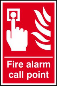 Fire alarm call point 1.2mm Recyclable PP (200 x 300mm)