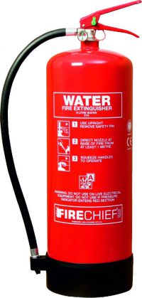 Water Fire Extinguisher - 9 Litre Jet Water (13A)