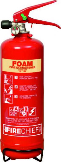 Multi Chem Foam Fire Extinguisher - 2L (8A 55B)