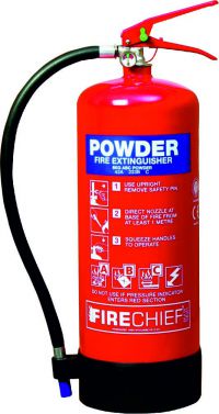 Powder Fire Extinguisher - 6kg ABC Powder (43A 233B)
