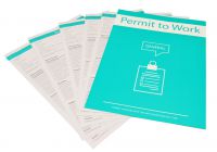 Permit to Work Forms - General - Pack of 10