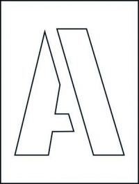 150mm Letters Stencil Kits (A-Z)