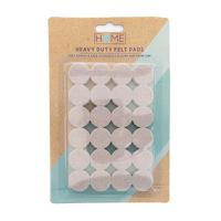 Heavy Duty 25mm Felt Pads - 48 Pack 
