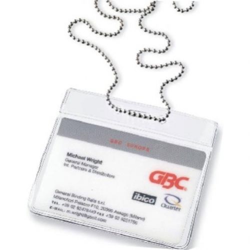 GBC ID Neck Chain 30 inch (760mm) Ref EB100000 [Pack 100] 00054X Buy online at Office 5Star or contact us Tel 01594 810081 for assistance