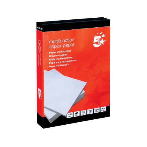 5 Star Office A4 Paper 80gsm [240 x 500 Sheets]