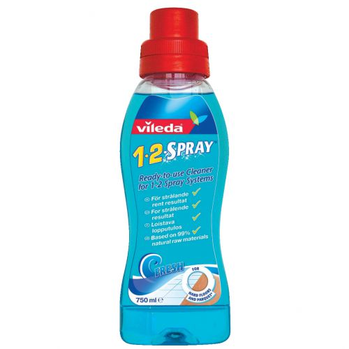 Vileda Cleaning Solution Refill for 1-2 Spray and Clean Mop System Ref 1006088
