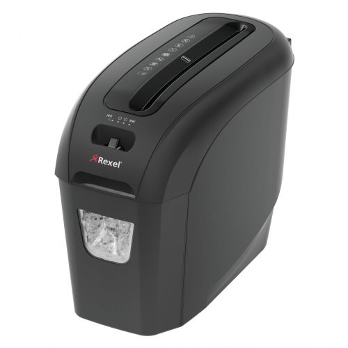 Rexel Prostyle Plus 5 Shredder Cross-cut P-4 7.5 Litres Ref 2104005