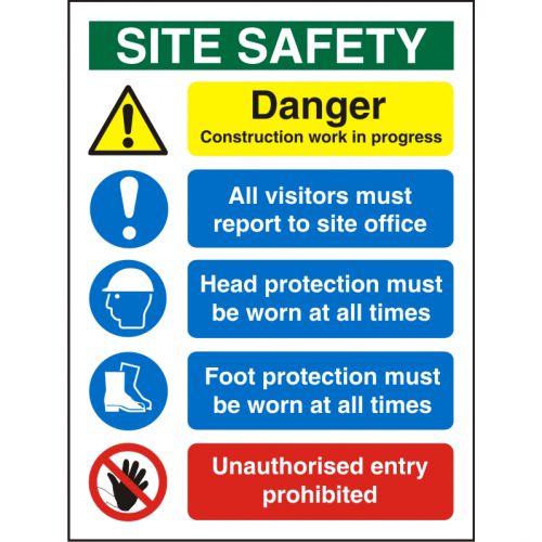 Safety Signs Construction » K3LH.com