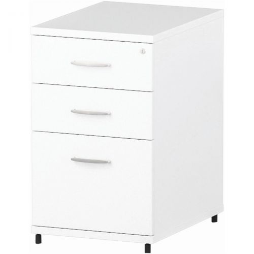 Trexus Desk High 3 Drawer 600D Pedestal 425x600x730mm White Ref I000189