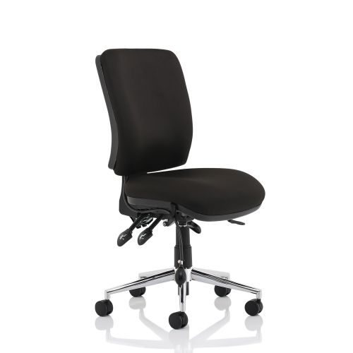 Sonix Chiro Medium Back No Arms Black Ref OP000247
